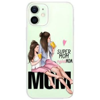 iSaprio Milk Shake - Brunette pro iPhone 12 mini (shakbrun-TPU3-i12m)