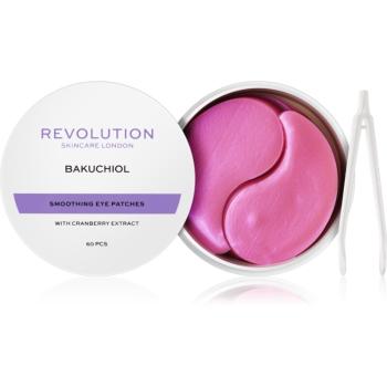 Revolution Skincare Bakuchiol maska na oči s vyhlazujícím efektem 60 ks