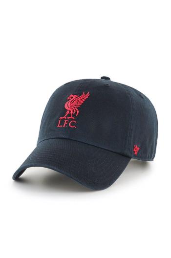 Čepice 47brand Liverpool FC černá barva, s aplikací, EPL-RGW04GWS-BKC