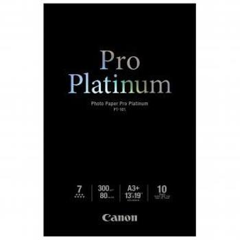 Canon 2768B018 Photo Paper Pro Platinum, foto papír, lesklý, bílý, A3+, 300 g/m2, 10 ks, PT-101 A3+, ink