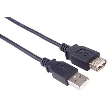 PremiumCord USB 2.0 prodlužovací 2m černý (kupaa2bk)