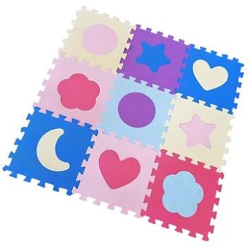 Penové puzzle Tvary 9 ks (8591945097351)