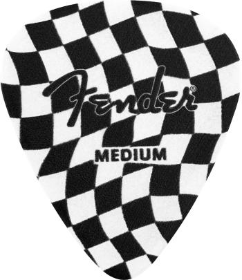 Fender 351 Celluloid Picks, Checkerboard