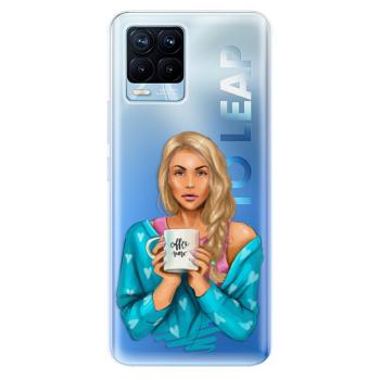 Odolné silikonové pouzdro iSaprio - Coffe Now - Blond - Realme 8 / 8 Pro