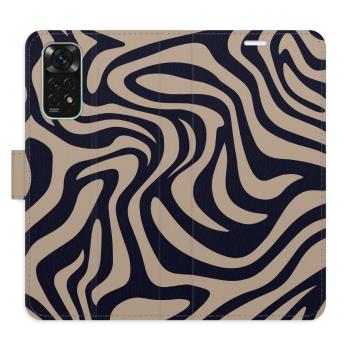 Flipové pouzdro iSaprio - Zebra Black 02 - Xiaomi Redmi Note 11 / Note 11S