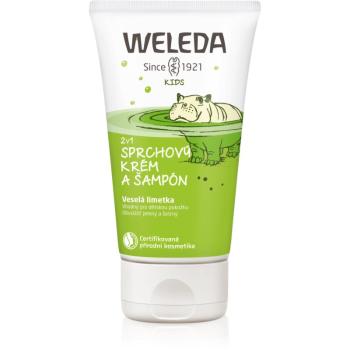 Weleda Kids Veselá limetka sprchový krém a šampon pro děti 2 v 1 150 ml