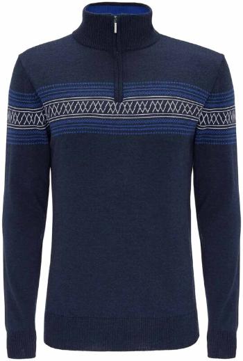 We Norwegians Signature ZipUp Men Navy Blue XL Pulóver