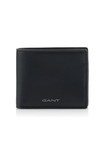 PENĚŽENKA GANT LEATHER BIFOLD WALLET BLACK