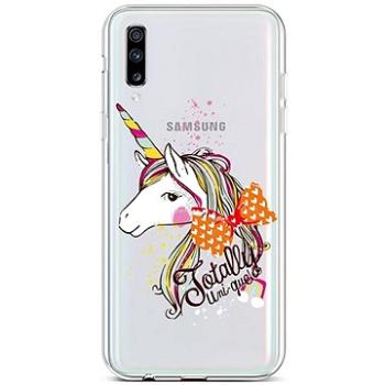 TopQ Samsung A70 silikon Totally Uni-que 42503 (Sun-42503)