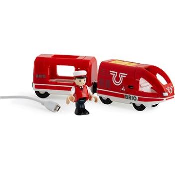 Brio World 33746 Dobíjecí vlak s USB kabelem (7312350337464)