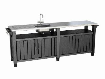 Grilovací stolík Keter UNITY Chef 415 L