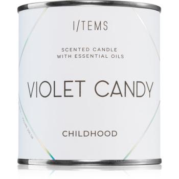 I/TEMS Special Edition Violet Candy vonná svíčka 200 g