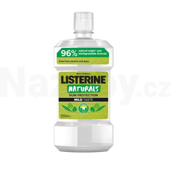 Listerine Naturals Gum Protection Mild Taste ústní voda 500 ml