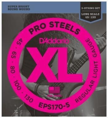 D'Addario EPS170-5 Struny pro 5-strunnou baskytaru