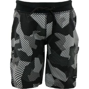 ALPINE PRO IMEDO Fiú rövidnadrág, fekete, méret 104-110