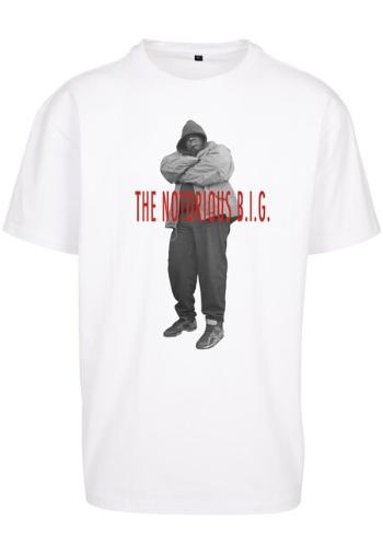 Mr. Tee Biggie Smalls Concrete Tee white - XL