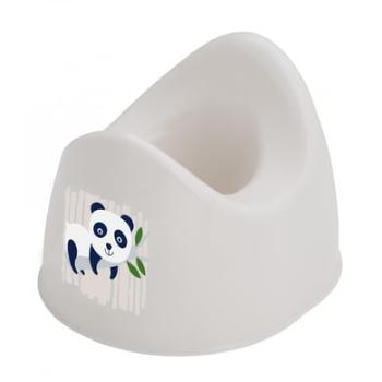 Rotho Babydesign Dětský nočník BIO Panda organic white