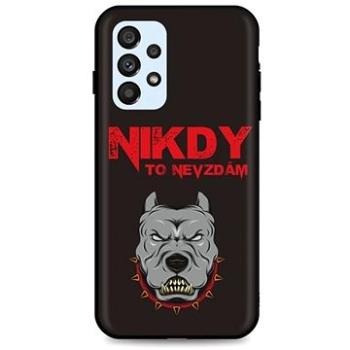 TopQ Kryt Samsung A53 5G silikon Nikdy to nevzdám 72747 (Sun-72747)