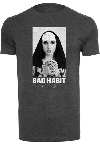 Mr. Tee Bad Habit Tee charcoal - L