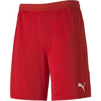 Puma TEAM FINAL 21 KNIT SHORTS Pánské kraťasy, červená, velikost