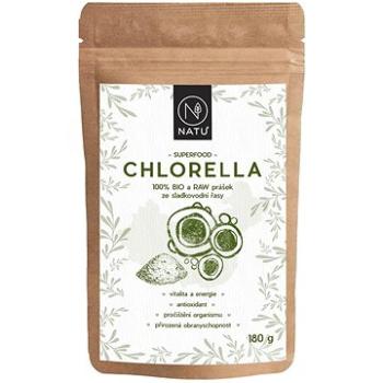 NATU Chlorella BIO prášek 180 g (8596299006288)