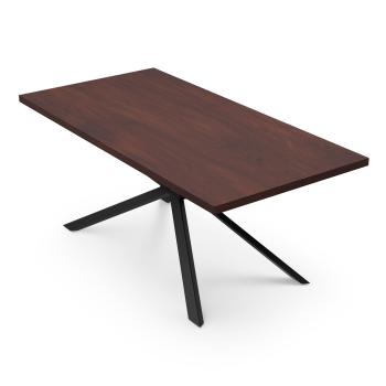Blumfeldt Bearsdon jídelní set, stolová deska a kovové nohy stolu, industriální styl, stabilní, moderní