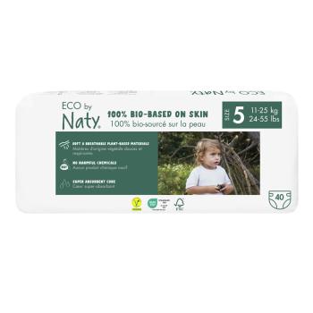 ECO BY NATY Pleny jednorázové 5 (11-25 kg) 40 ks - ECONOMY PACK