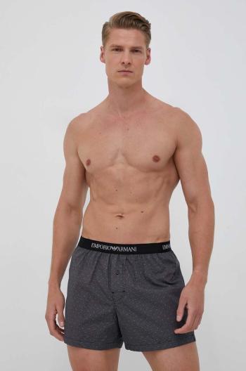 Boxerky Emporio Armani Underwear pánské, černá barva