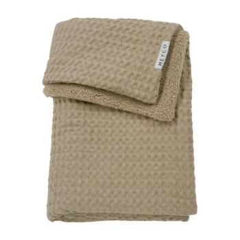 MEYCO Dětská deka Waffle Teddy taupe 100 x 150 cm