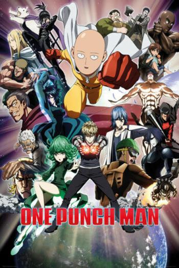 Plakát 61x91,5cm - One Punch Man - Collage