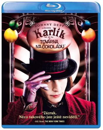 Karlík a továrna na čokoládu (BLU-RAY)