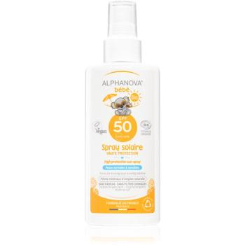 Alphanova Sun Baby opalovací sprej pro děti 125 g