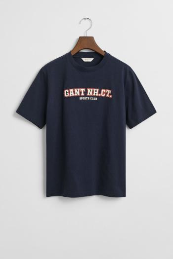 TRIČKO GANT GRAPHIC SS T-SHIRT EVENING BLUE