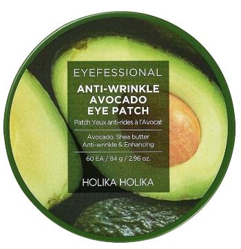 Holika Holika Hydrogelové oční polštářky proti vráskám Eyefessional Antiwrinkle Avocado (Eye Patch) 60 ks