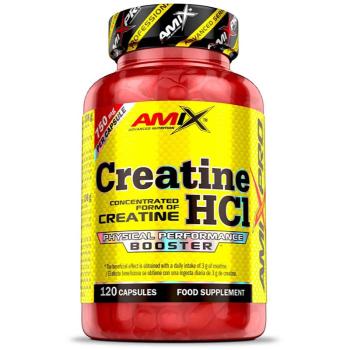 Amix AmixPro Creatine HCl podpora sportovního výkonu 120 cps