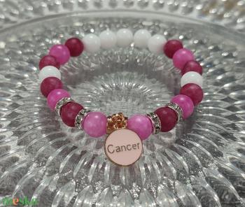 Rák csillagjegy ásvány karkötő