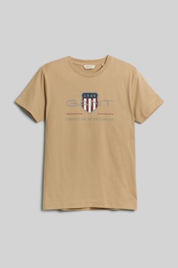 TRIČKO GANT ARCHIVE SHIELD SS T-SHIRT DRY SAND