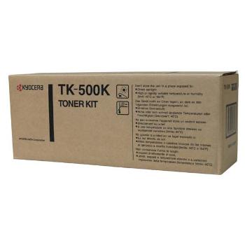 Kyocera originální toner TK500K, black, 8000str., Kyocera FS-C5016N, garan?ní pe?eť Janus