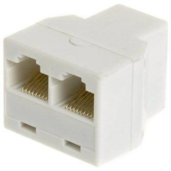 OEM 1ks redukce (2x RJ45 8p8c ->1x RJ45) (4204)