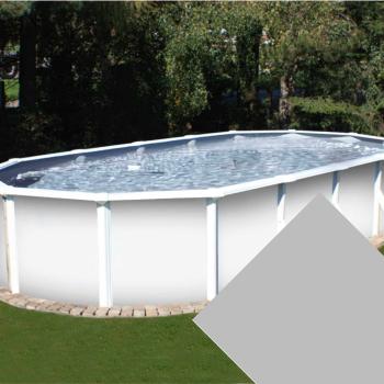 Planet Pool Náhradní bazénová fólie Grey pro bazén 5,5 m x 3,7 m x 1,2 m - šedá barva