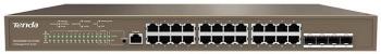 Smart Switch Tenda TEG5328P-24-410W Gigabit L3 PoE af/at switch, 24x 10/100/1000 Mb/s PoE 802.3af/at + 4x SFP 100