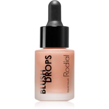 Rodial Blush Drops tekutá tvářenka a lesk na rty dodávající hydrataci a lesk odstín Sunset Kiss 15 ml