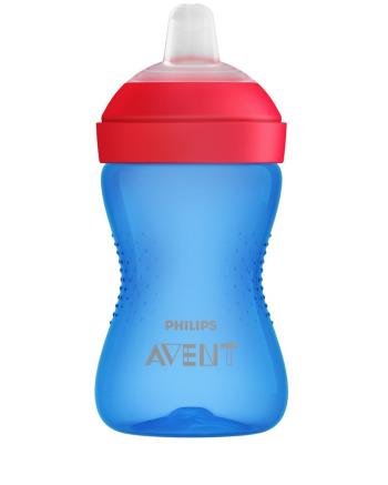 Avent netekoucí hrneček 300 ml jemná hubička modrá