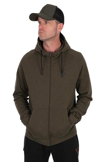 Fox Rybářská Mikina Collection LW Hoody Green & Black - XL