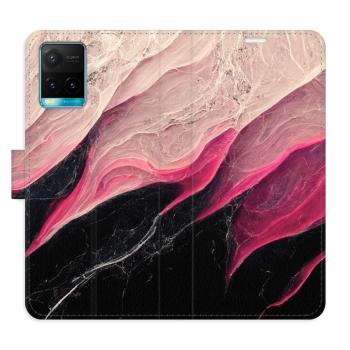 Flipové pouzdro iSaprio - BlackPink Marble - Vivo Y21 / Y21s / Y33s