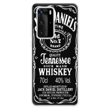 Odolné silikonové pouzdro iSaprio - Jack Daniels - Huawei P40 Pro