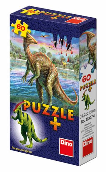 Dinosauři - puzzle 60 dílků + figurka