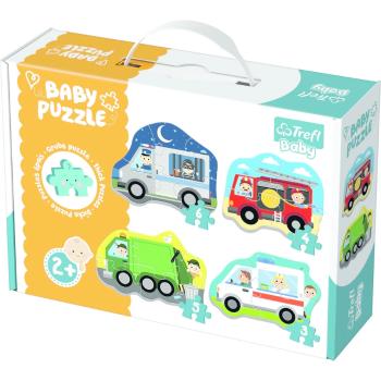 Trefl Puzzle Baby Mijloace de transport, 4 buc.