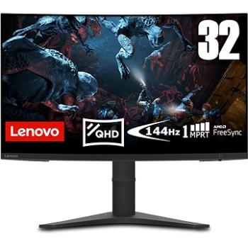 31.5" Lenovo Gaming G32qc-10 černý (66A2GACBEU)