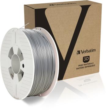 3D nyomtatószál Verbatim PLA 1,75 mm 1 kg ezüst